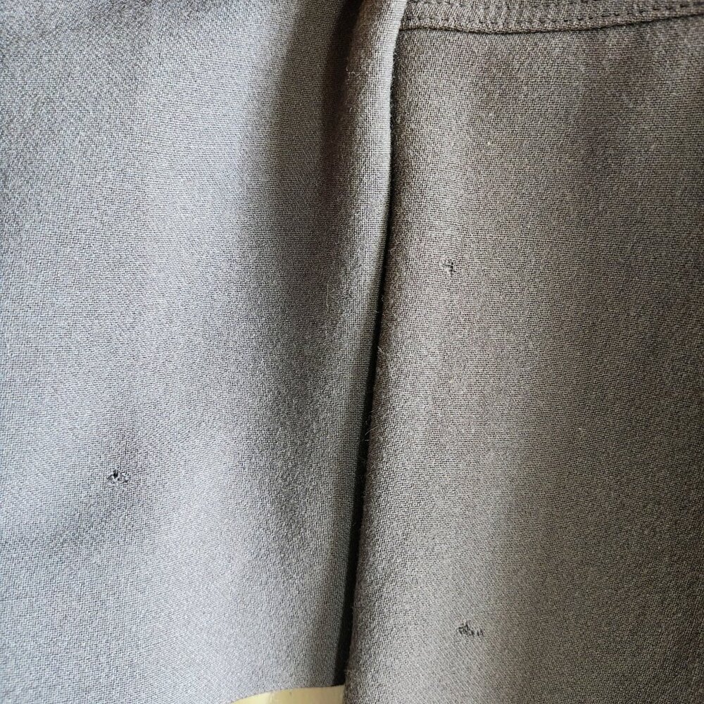 BURBERRY Wool Ruffle Placket Coat - Picture 5 of 14